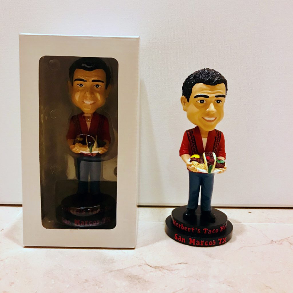 LIMITED EDITION Herbert's Taco Hut Bobble Head
